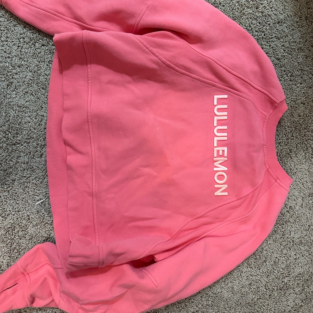 Lululemon Pink Sweatshirt